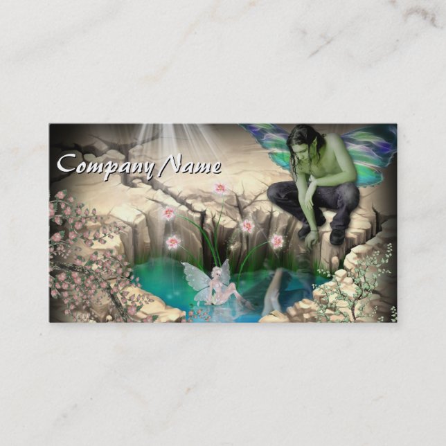 Carte De Visite Féerie en Elven Pond (Devant)