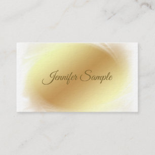 Carte De Visite Femme d'affaires Vip Ceo Employeur Elite Luxe