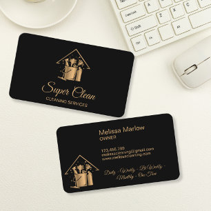 Carte De Visite Femme de ménage professionnelle nettoyage de maiso