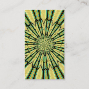 Carte De Visite Fenêtre en verre tendu Kaleidoscope 20