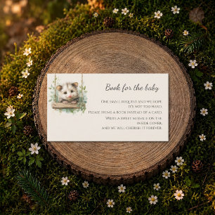 Carte De Visite Fête de naissance de l'Opossum des Bois • Livres p