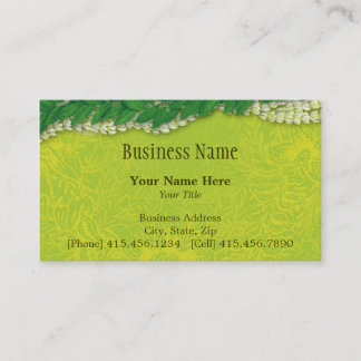 Carte De Visite fête lei