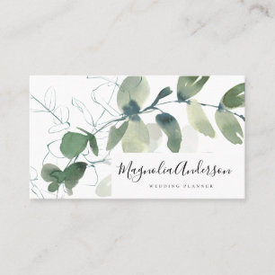 Carte de visite Feuille Chic Eucalyptus