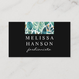 Carte De Visite Feuille   Nature