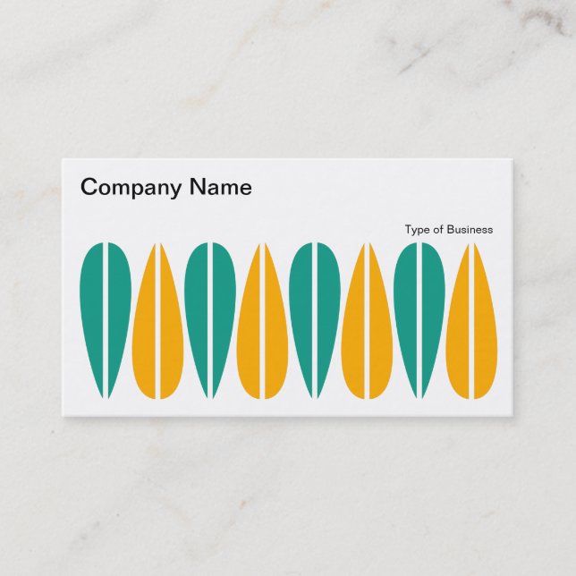 Carte De Visite Feuilles alternatifs 01 (Devant)