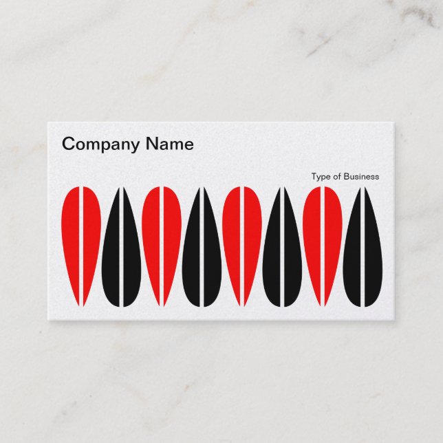 Carte De Visite Feuilles alternatifs 07 (Devant)