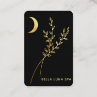 *~* Feuilles de Parties scintillant Crescent Moon 