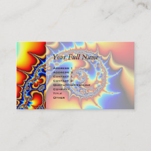 Carte De Visite Fibonaccispikeral