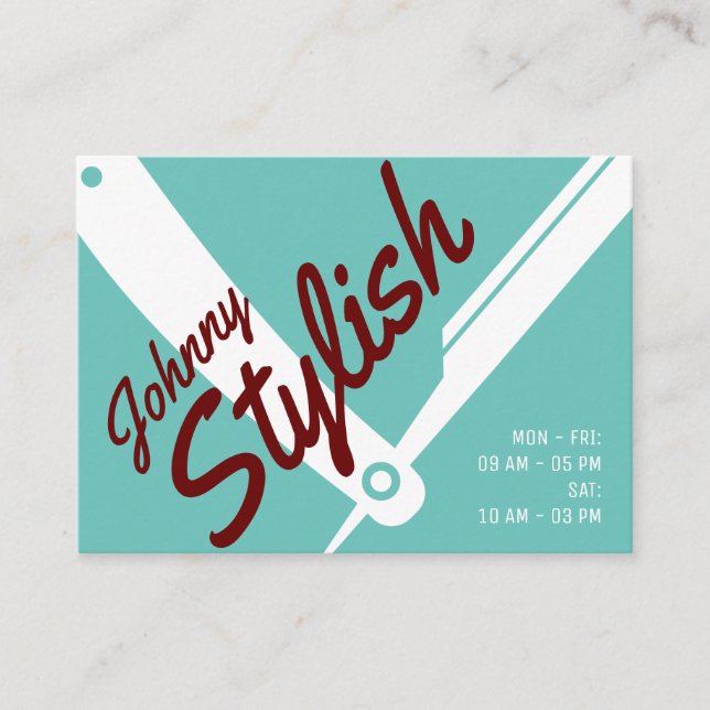 Carte De Visite Fidélité professionnelle classique incluse (Devant)