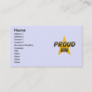 Carte De Visite Fier Rn
