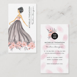 Carte De Visite Fille New York Fashion Designer