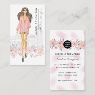 Carte De Visite Fille New York Fashion Designer
