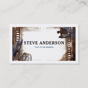 Carte De Visite Filmer Directeur de cinéma d'entreprise Photograph