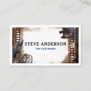 Carte De Visite Filmer Directeur de cinéma d'entreprise Photograph