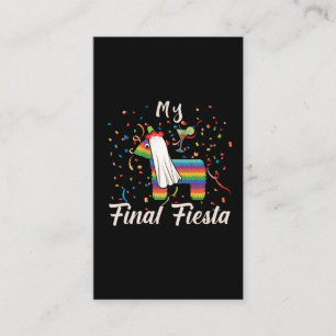 Carte De Visite Finale de la soirée de bachelorette Pinata