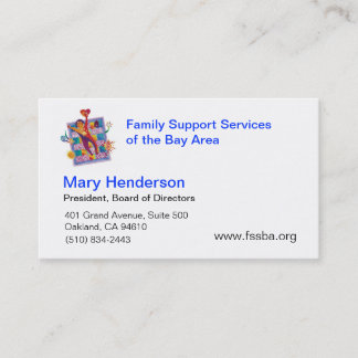 Carte De Visite FINALE de Mary Henderson