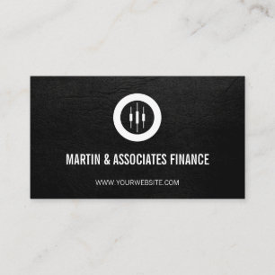 Carte De Visite Financier   Logo du commerçant Stock de chandelier