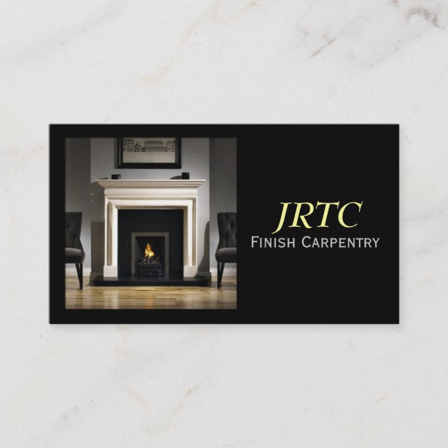 Carte De Visite Finition de menuiserie, de fraisage, de constructi (Devant)