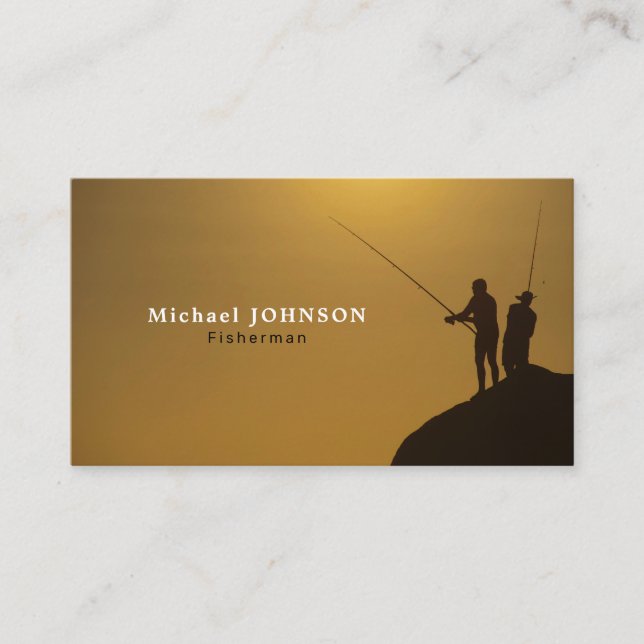 Carte De Visite Fisherman Portrait, Fisherman, Fishing TackShop (Devant)