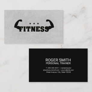 Carte De Visite Fitness Flex   Formateur personnel