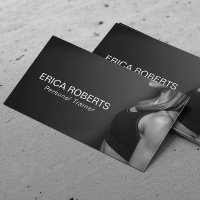 Fitness Girl Personal Trainer Noir & Blanc