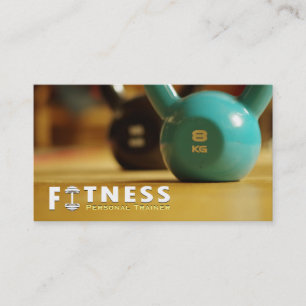 Carte De Visite Fitness Professionnelle Entraîneur Personnel Kettl