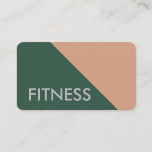Carte De Visite Fitness simple Moderne Minimaliste