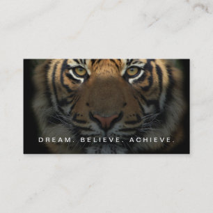 Carte De Visite Fitness Trainer Studio Professionnel Élégant Matte