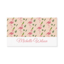 Flamant rose rose clair simple