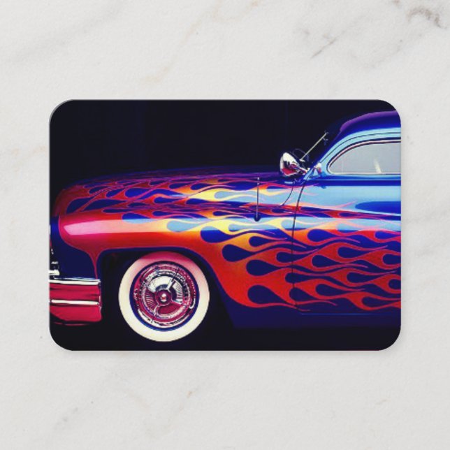 Carte De Visite Flamber Mercury (Devant)