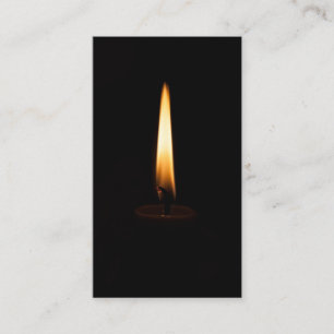 Carte De Visite flamme de bougie 2