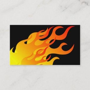 Carte De Visite Flammes