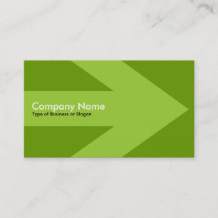 Carte De Visite Flèche v3 (vert martien) - vert 669900