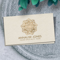 Fleur de la vie à Lotus - dorures pastel et toile