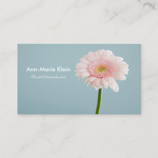 Carte De Visite Fleur simple