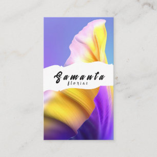 Carte de visite fleuriste