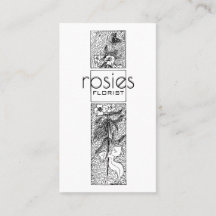 Carte de visite fleuriste