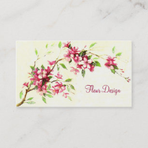 Carte De Visite Fleurs