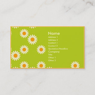 Carte De Visite Fleurs de mur