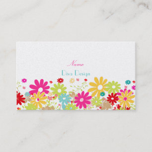 Carte De Visite Fleurs d'été de PixDezines, BusinessCard