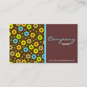 Carte de visite Fleurs vives