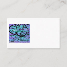 CARTE DE VISITE FLOATING MIND IN BLUE