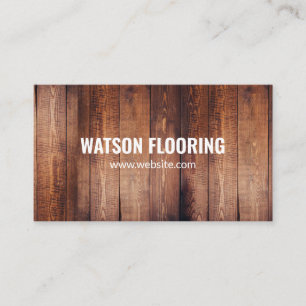 Carte De Visite Flooring Company