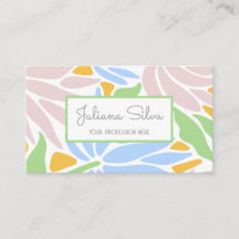 Floral coloré rétro