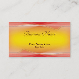 Carte De Visite floral flamboyant