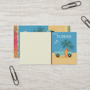 Carte De Visite Floride :Carte de visite pour voyages