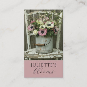Carte de visite Floriste Floral Designer