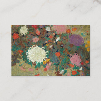 Carte De Visite flower【Japanese painting】