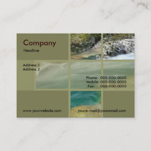 Carte de visite flux