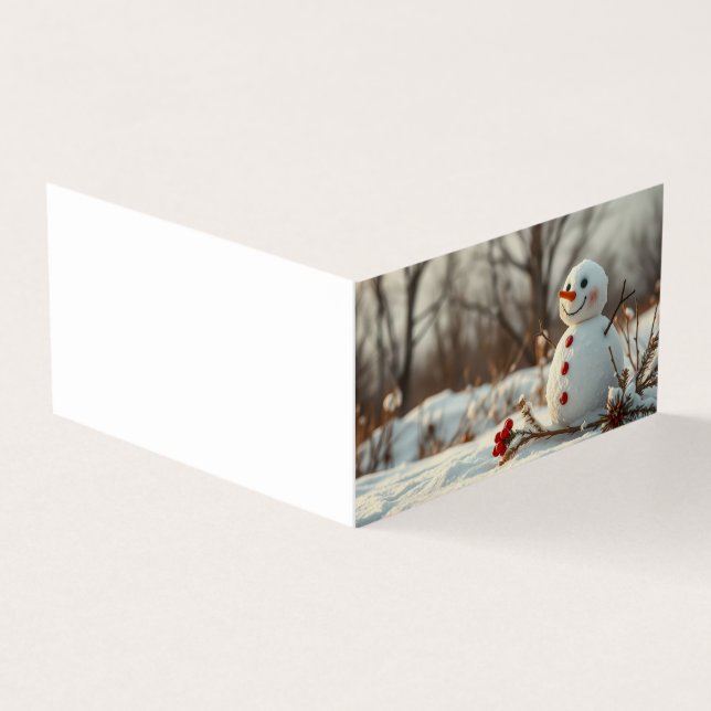 Carte De Visite Folded Business Card (Extérieur)